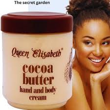 Queen Elizbeth Cocoa Buttter Hand and Body Cream
