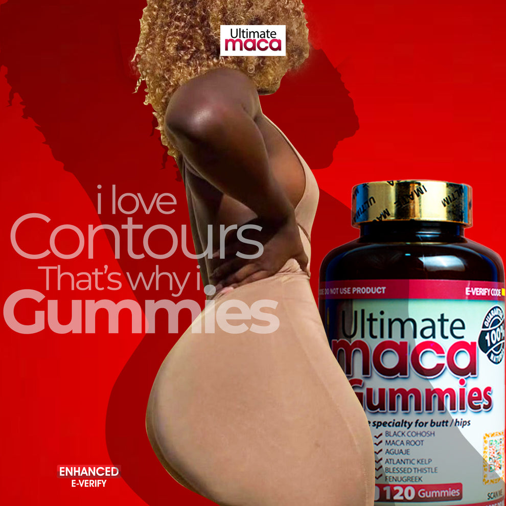 Ultimate Maca Gummies (120 Capsules) Import USA