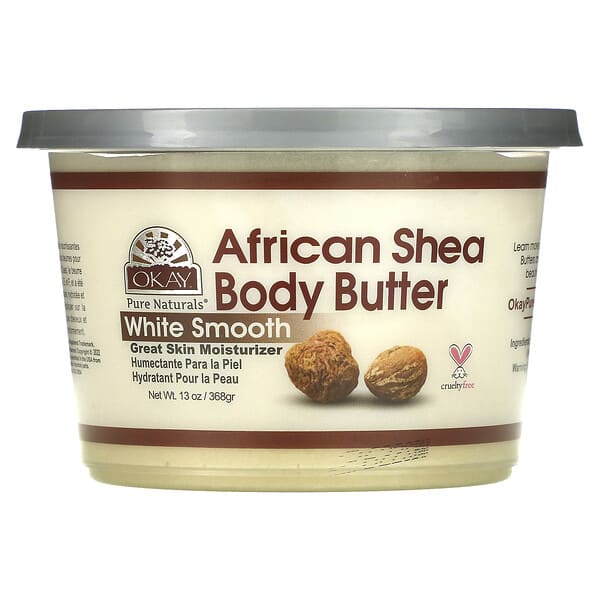 Pure Naturals, African Shea Body Butter, White Smooth, 13 oz (368 g)