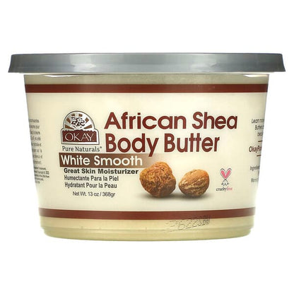 Pure Naturals, African Shea Body Butter, White Smooth, 13 oz (368 g)