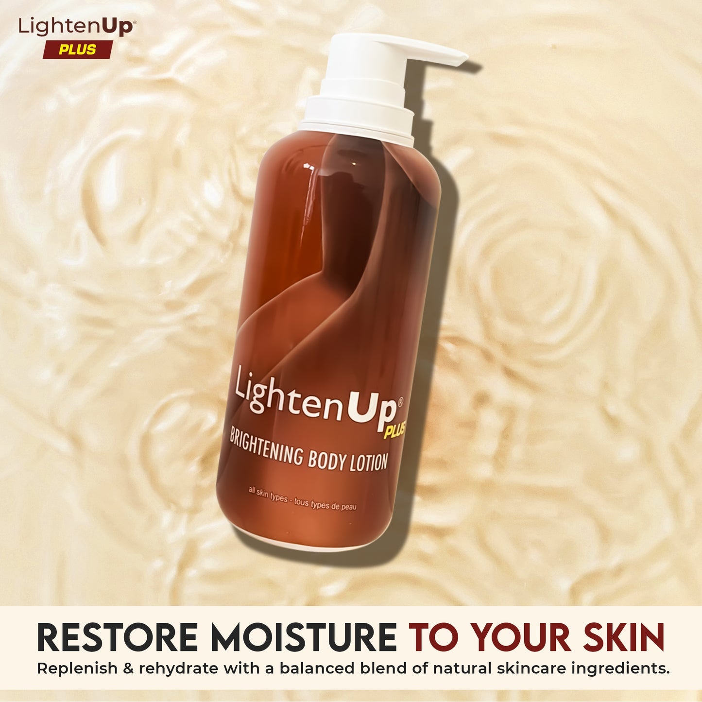 LightenUp Plus Brightening Body Lotion 400ml