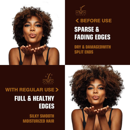 100% Pure Raw Batana Oil for Men & Women – Hair Growth & Edge Care Oil for Fuller-Looking Hair and Healthy Scalp