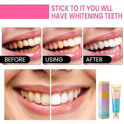 Pack BodyAccel Niacinamide Whitening Toothpaste, Triple Whitening Niacinamide Toothpaste, Brightens and Whitens Teeth, Natural Gentle, Fresh Breath