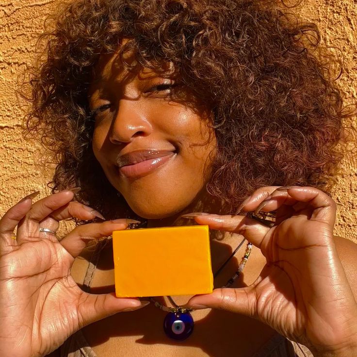 Handmade Turmeric & Kojic Soap | Imported from Africa | Natural Face & Body Cleansing Bar | Helps Reduce the Appearance of Dark Spots ( BUY 1 GET 1 FREE )