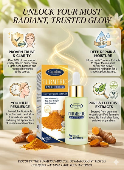 Handmade African Turmeric Soap, Imported from Africa, Natural Face & Body Cleansing Bar, Helps Improve the Appearance of Uneven Skin Tone, Suitable for All Skin Types