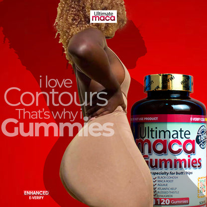 Ultimate Maca Gummies (120 Capsules) Import USA