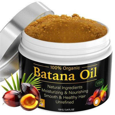 100% Pure Raw Batana Oil for Men & Women – Hair Growth & Edge Care Oil for Fuller-Looking Hair and Healthy Scalp